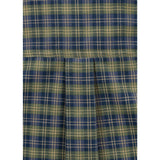 Konges Sløjd Laurel Blue Check Cara Ls Skjorte GOTS