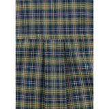 Konges Sløjd Laurel Blue Check Cara Ls Skjorte GOTS