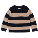 Konges Sløjd Blue Stripe Vitum Strikk Sweater