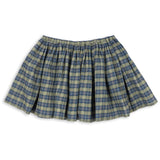 Konges Sløjd Laurel Blue Check Terre Skjørt GOTS