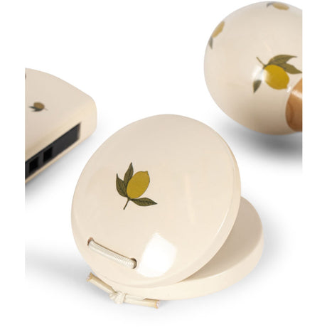 Konges Sløjd Lemon Musikk Sett Petit Lemon Glossy Fsc