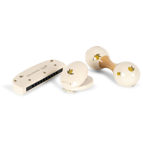 Konges Sløjd Lemon Musikk Sett Petit Lemon Glossy Fsc