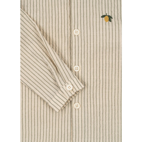 Konges Sløjd Tea Stripe Elliot Ls Skjorte GOTS