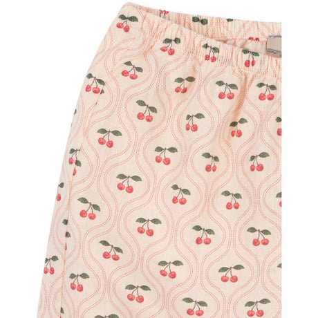 Konges Sløjd Cherry Pink Motif Cianna Bukser GOTS