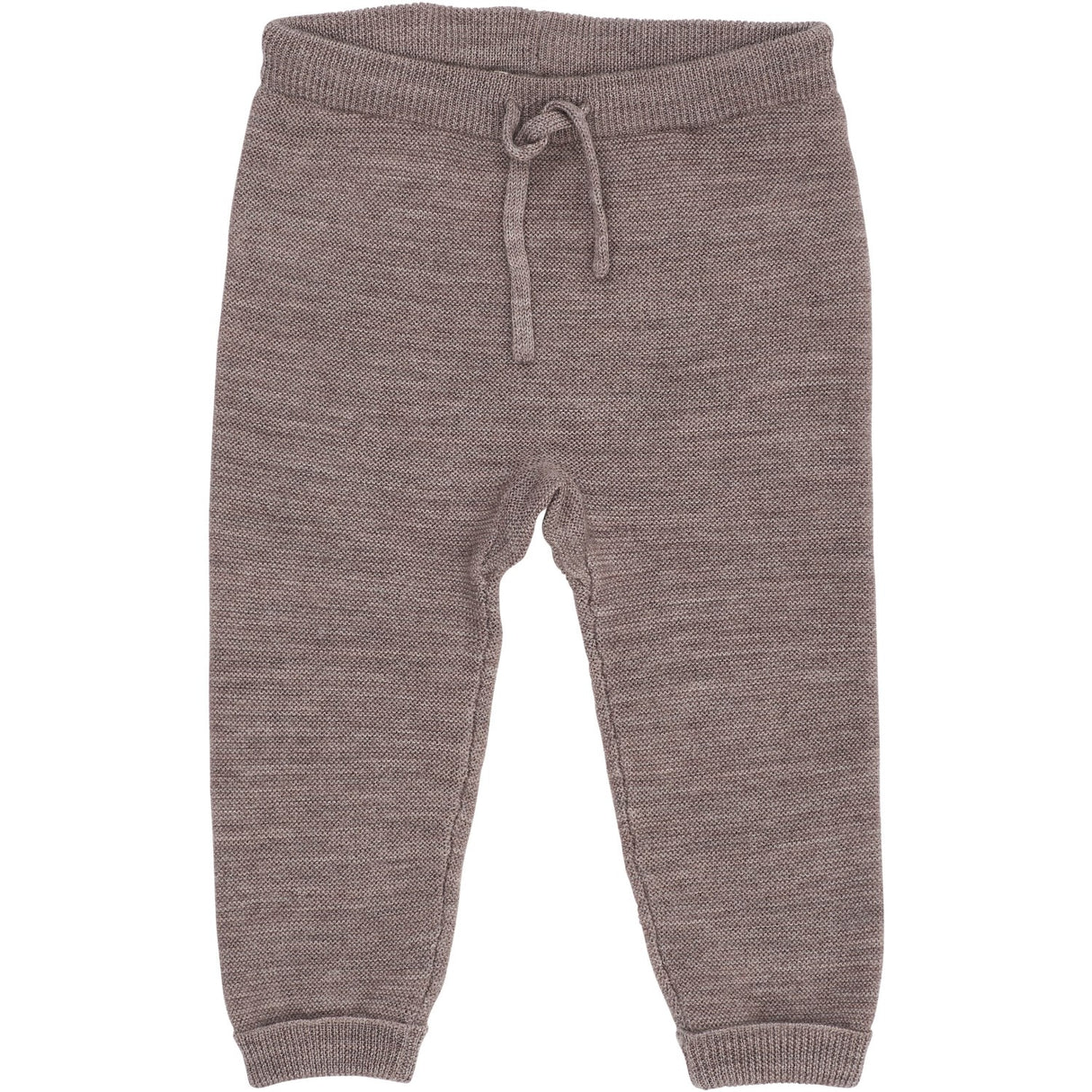 COPENHAGEN COLORS Natural Mel Merino Baby Leggings In Garter Stitch