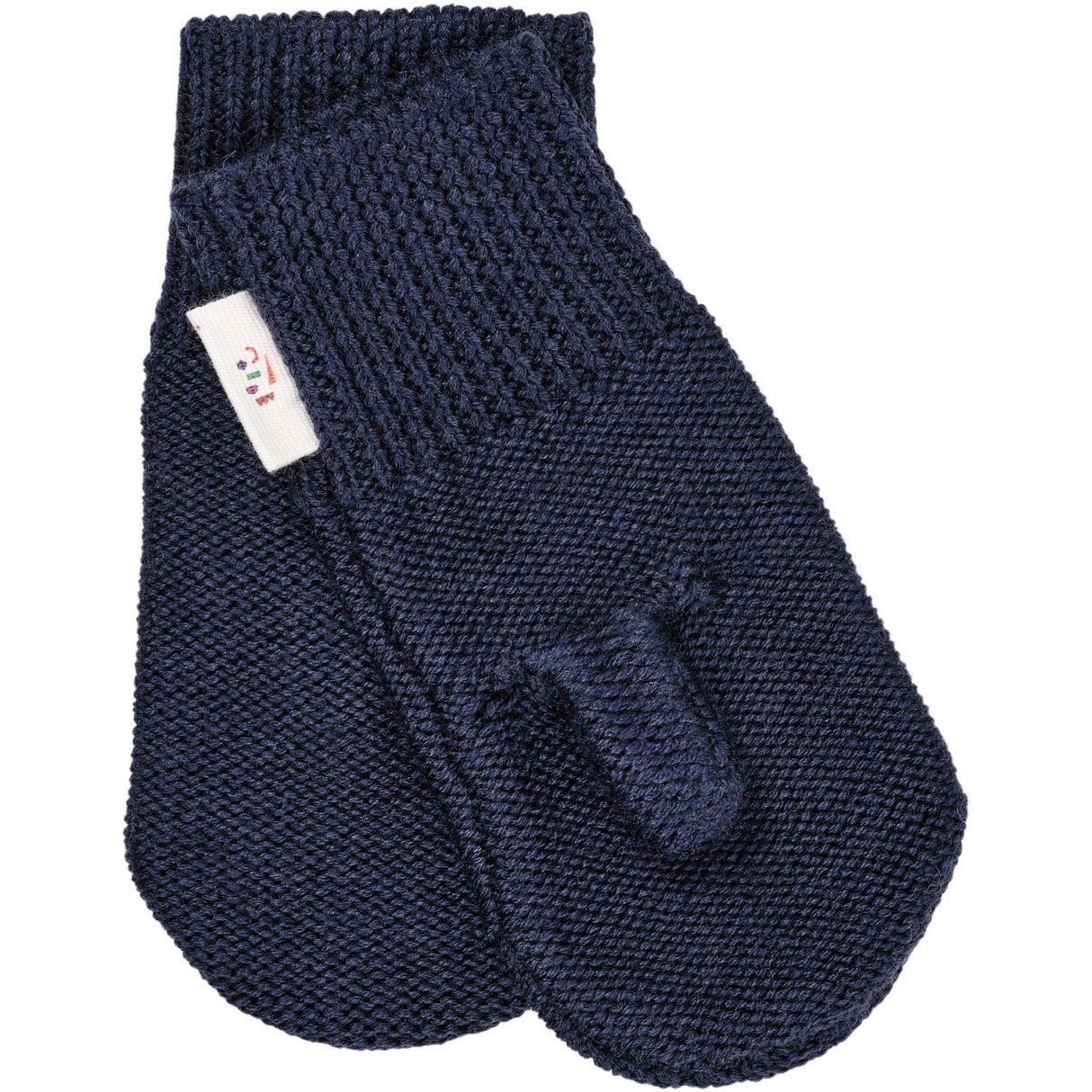 COPENHAGEN COLORS Navy Merino Ull Strikket Votter