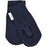 COPENHAGEN COLORS Navy Merino Ull Strikket Votter