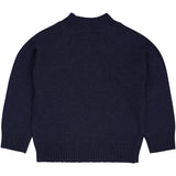COPENHAGEN COLORS Navy Pull Over W Skilpadde Neck