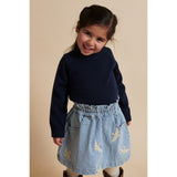 COPENHAGEN COLORS Navy Pull Over W Skilpadde Neck