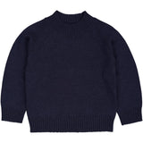 COPENHAGEN COLORS Navy Pull Over W Skilpadde Neck