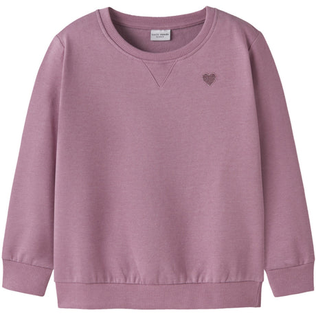 Name It Mauve Orchid Nmfvima Ls Sweat Bru Noos