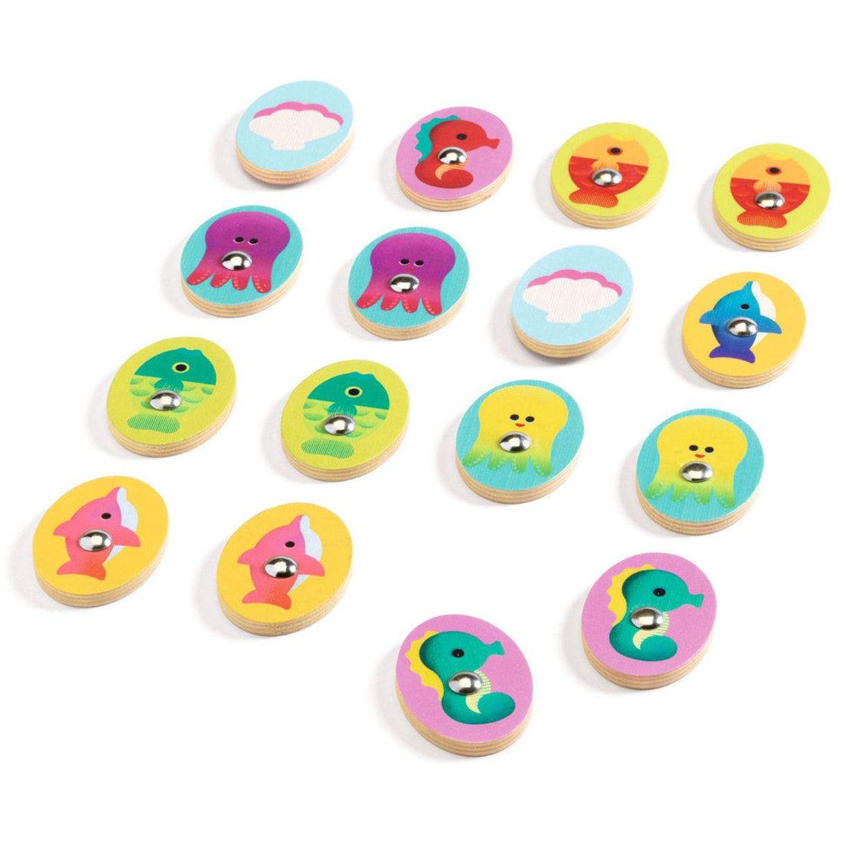 Djeco Trelærlingespill, Ludo Sea 4 Spill