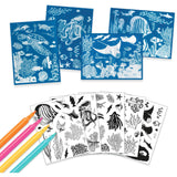 Djeco cyanotype/lett trykk, sjø