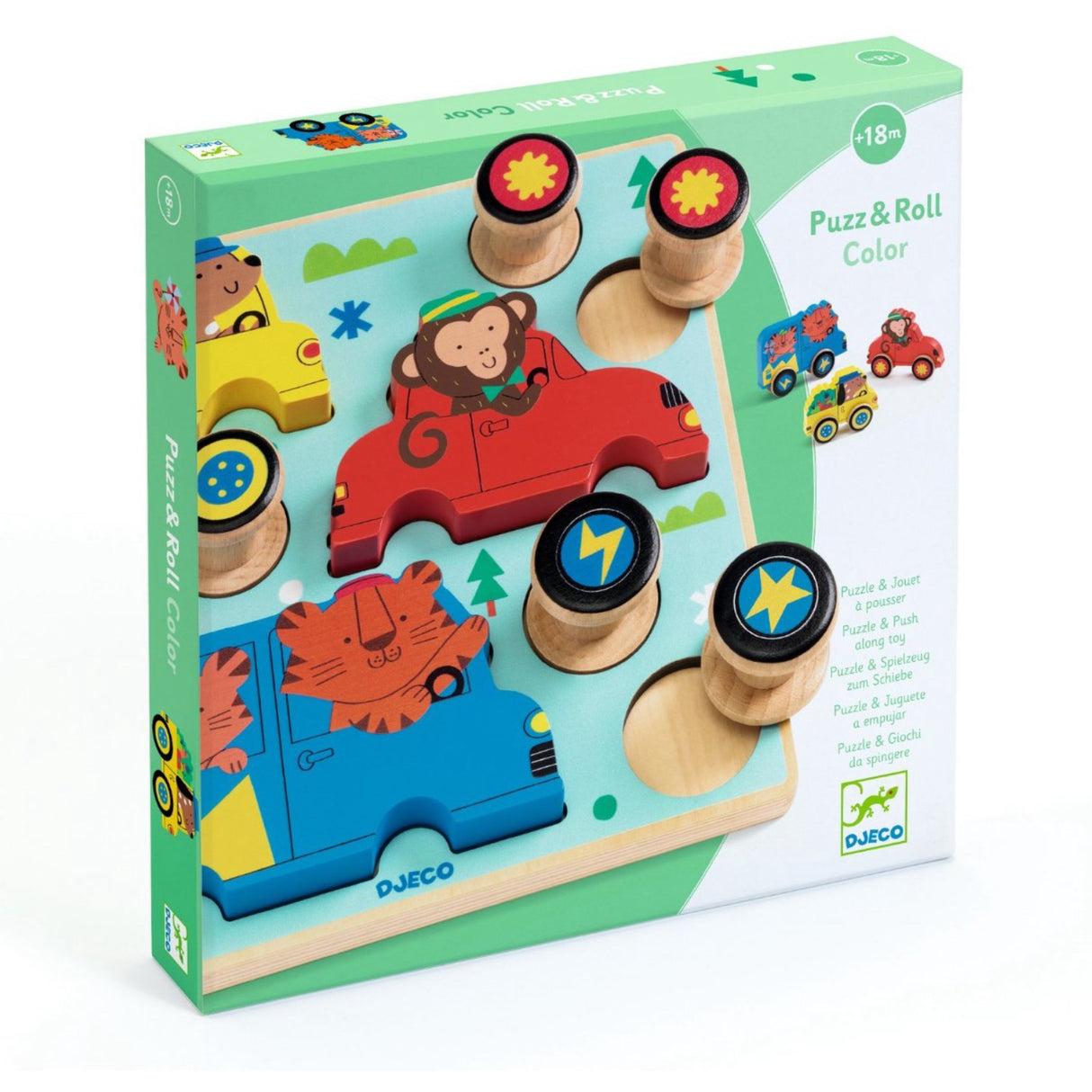 Djeco Puzz & Roll, Kjøretøy