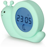 Alecto Green Sleep Trainer Night Light Og Alarm Clock