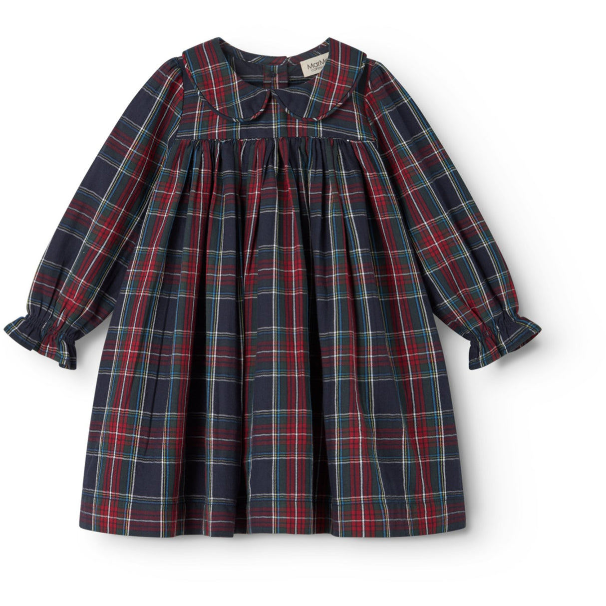 MarMar Check Pilot Navy Check Dulla B LS Kjole