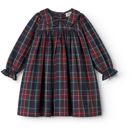 MarMar Check Pilot Navy Check Dulla B LS Kjole
