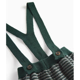 MarMar Cotton Rayon Knit Stripe Dark Leaf Stripe Perrin Bukser