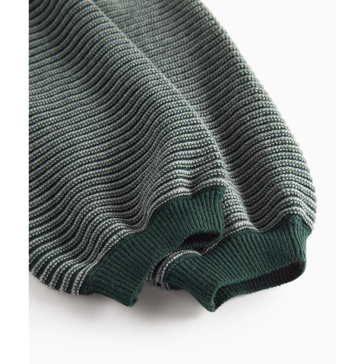MarMar Cotton Rayon Knit Stripe Dark Leaf Stripe Perrin Bukser