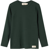 MarMar Modal Dark Leaf Plain Tee LS