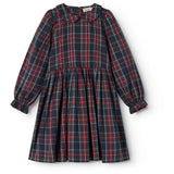 MarMar Check Pilot Navy Check Delice Kjole
