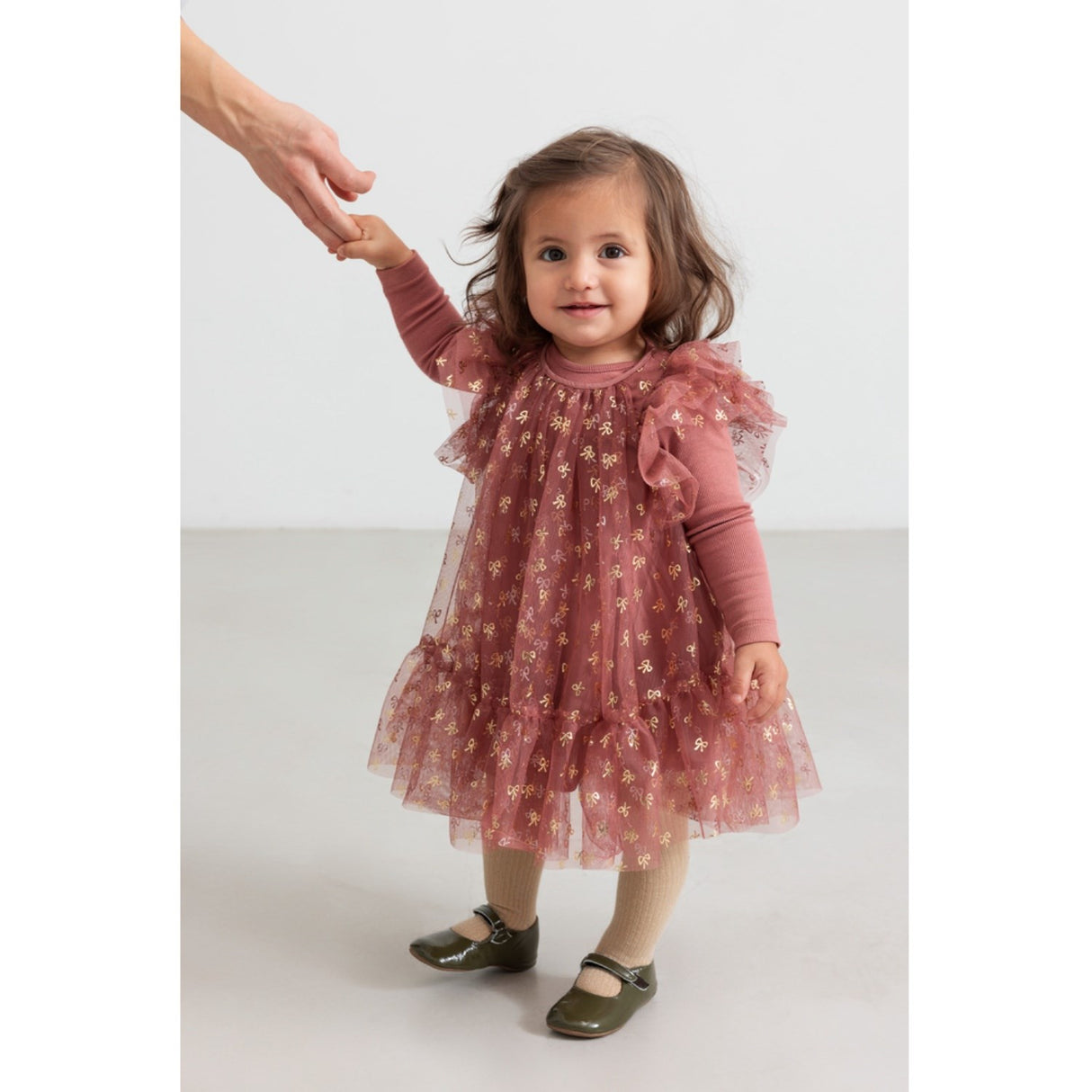 MarMar Ballerina Glitter Bow Daya Kjole