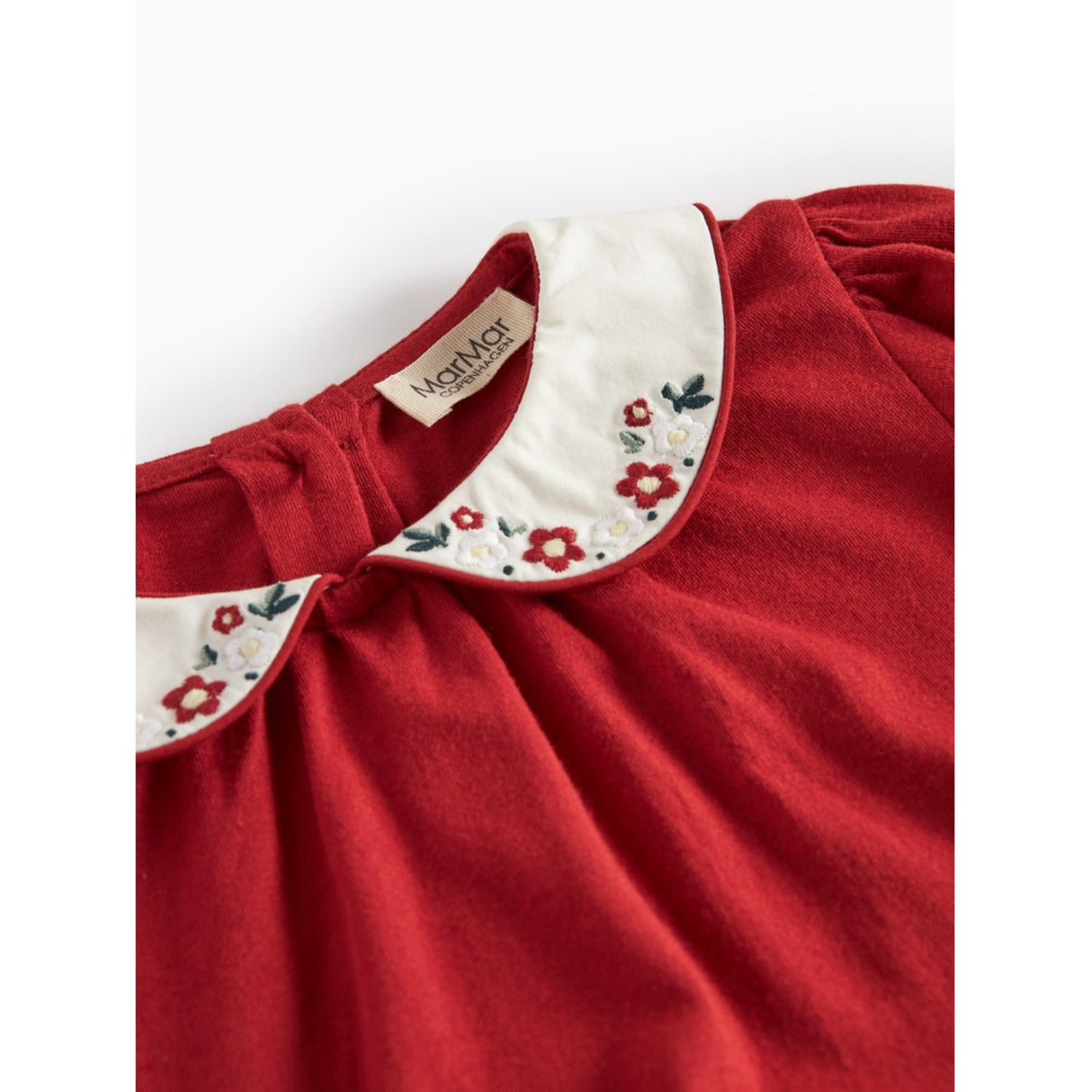 MarMar Modal Fine Hibiscus Red Dielle Kjole