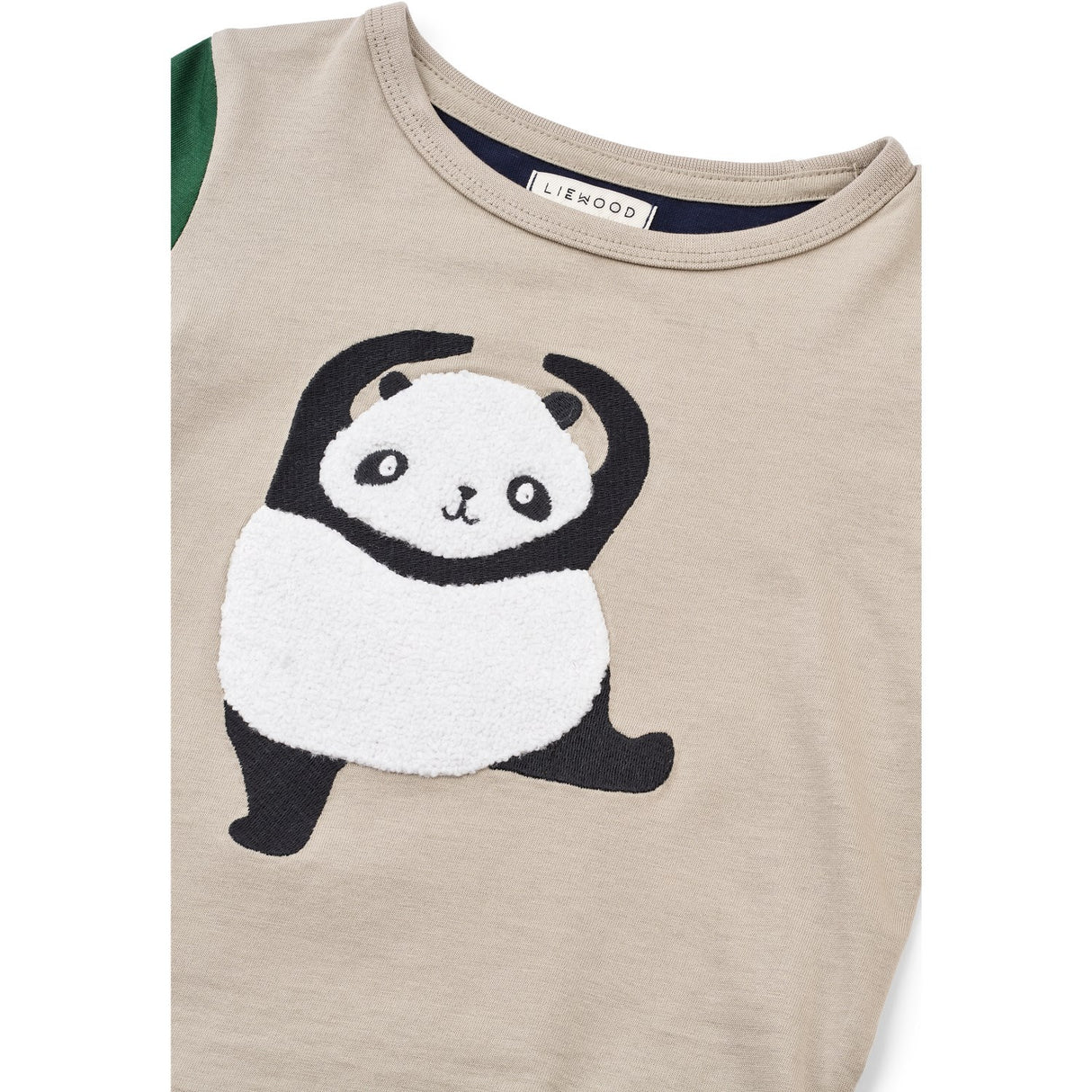 LIEWOOD Panda / Mist / Classic Navy Multi Mix Apia Placement Bluse