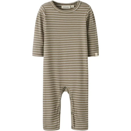 Lil'Atelier Sepia Tint Turtledove Nbmgago Ls Natt Drakt Lil