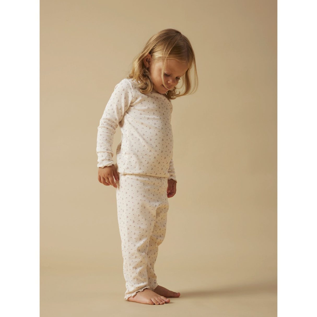 Lil'Atelier Almost Mauve Flowers Nmfgago Night Sett Lil