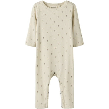 Lil'Atelier Turtledove Floral Nbfgago Ls Natt Drakt Lil
