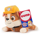 Paw Patrol Gund Hat & Halsbånd Plys 20 Cm Rubble