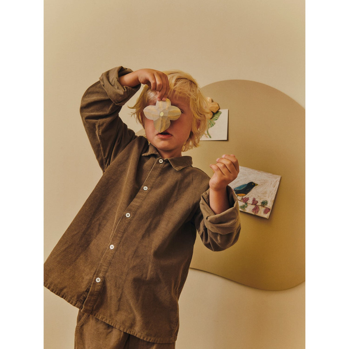 Ferm Living Multi Poesie Hand Carved Magnets 3-Pakning