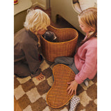 Ferm Living Natural Willora Flettet Oppbevaring 2-Pakning