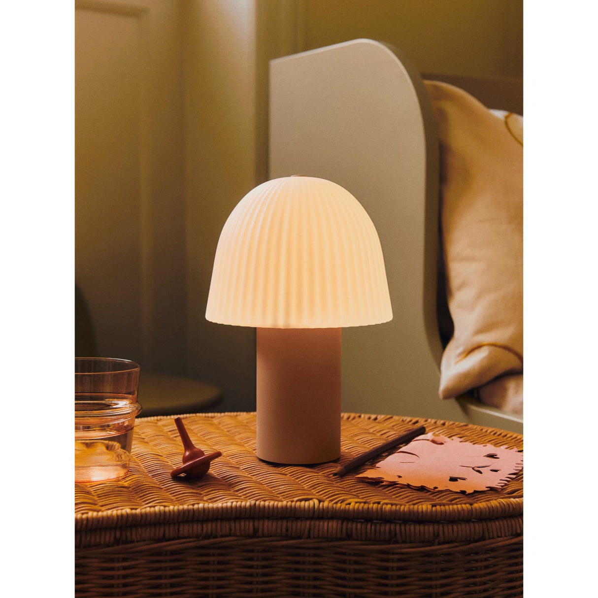 Ferm Living Natural Willora Flettet Oppbevaring 2-Pakning