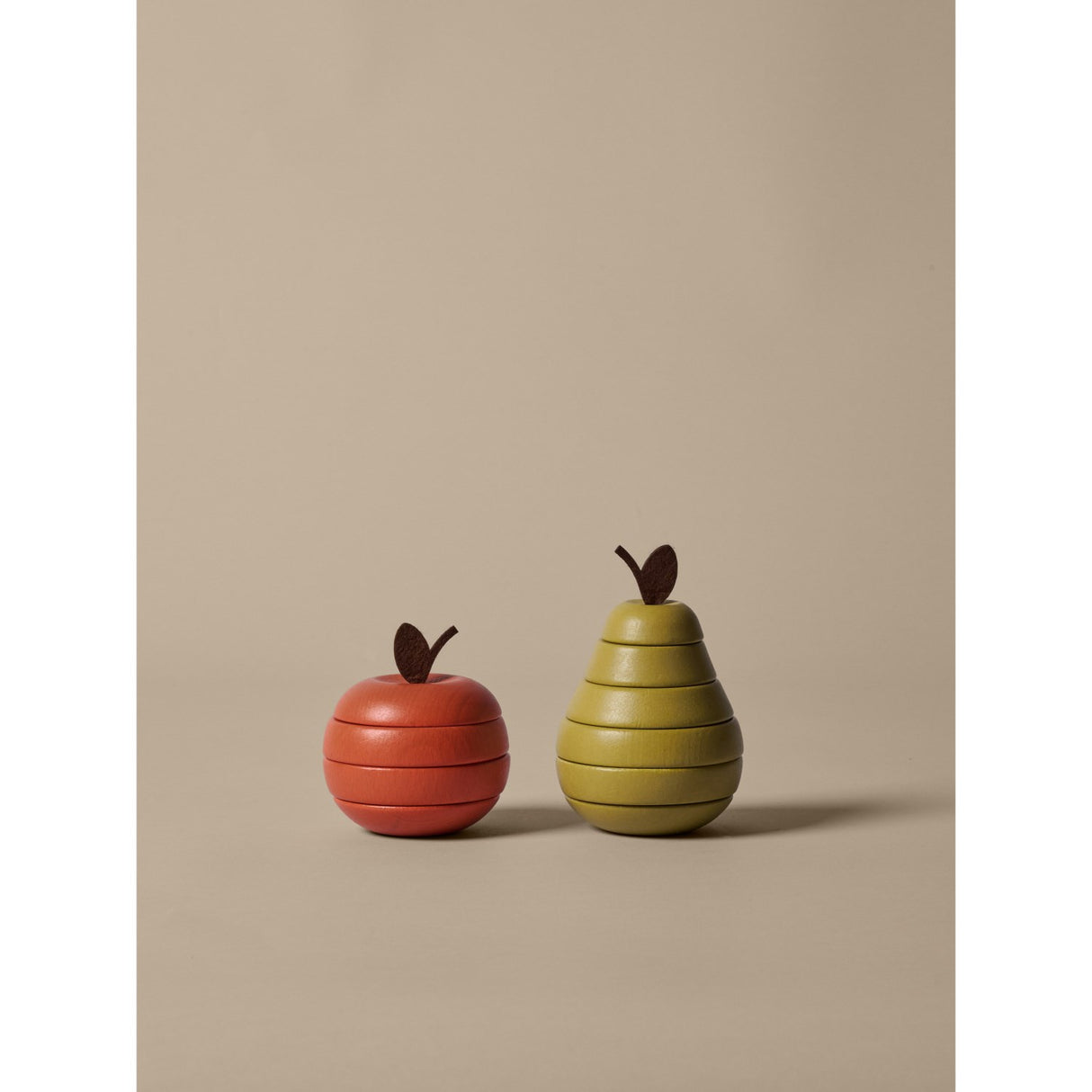 Ferm Living Multi Stacking Apple And Pear 2-Pakning