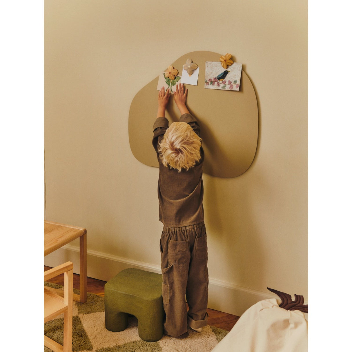 Ferm Living Multi Poesie Hand Carved Magnets 3-Pakning