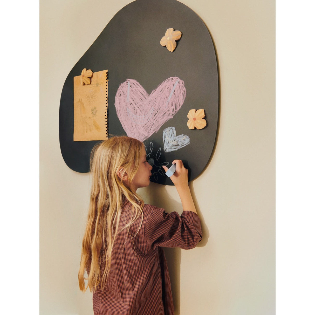 Ferm Living Multi Poesie Hand Carved Magnets 3-Pakning