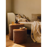 Ferm Living Natural Willora Flettet Oppbevaring 2-Pakning