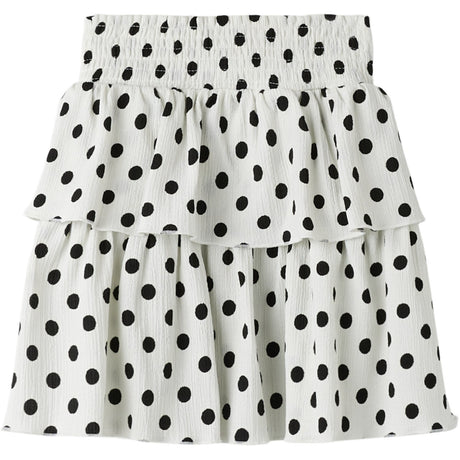 Name It Cloud Dancer Nkfsallie Skjørt