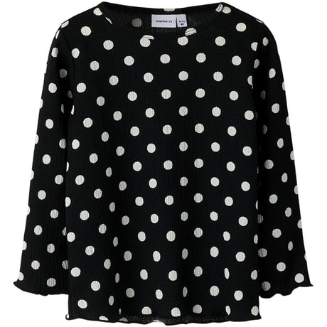 Name It Black Nmfsallie Ls Topp