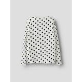 Name It Cloud Dancer Nkfsallie Ls Topp