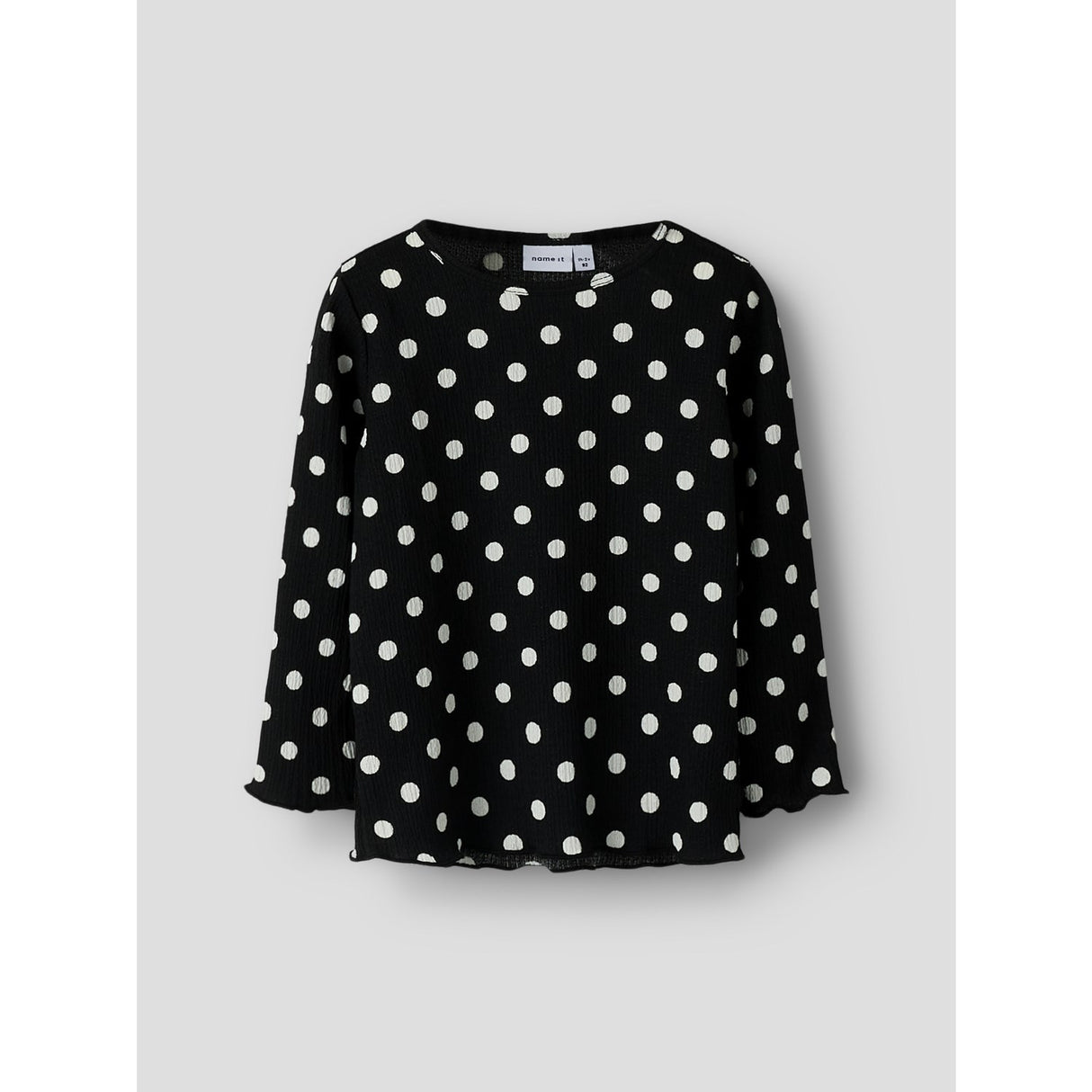 Name It Black Nmfsallie Ls Topp