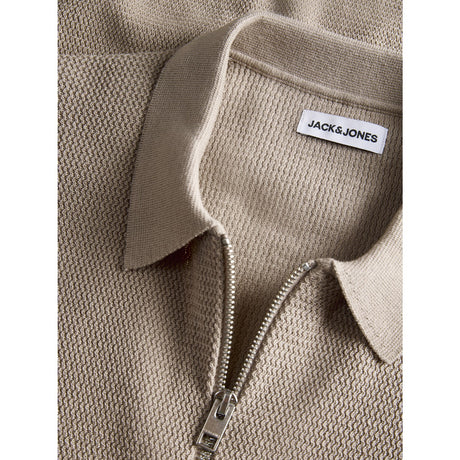 Jack & Jones Junior String Jjmax Strikk Zip Polo Ss Jnr