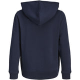 Jack & Jones Junior Navy Blazer Jjcollege Logo Sweat Hette Jnr