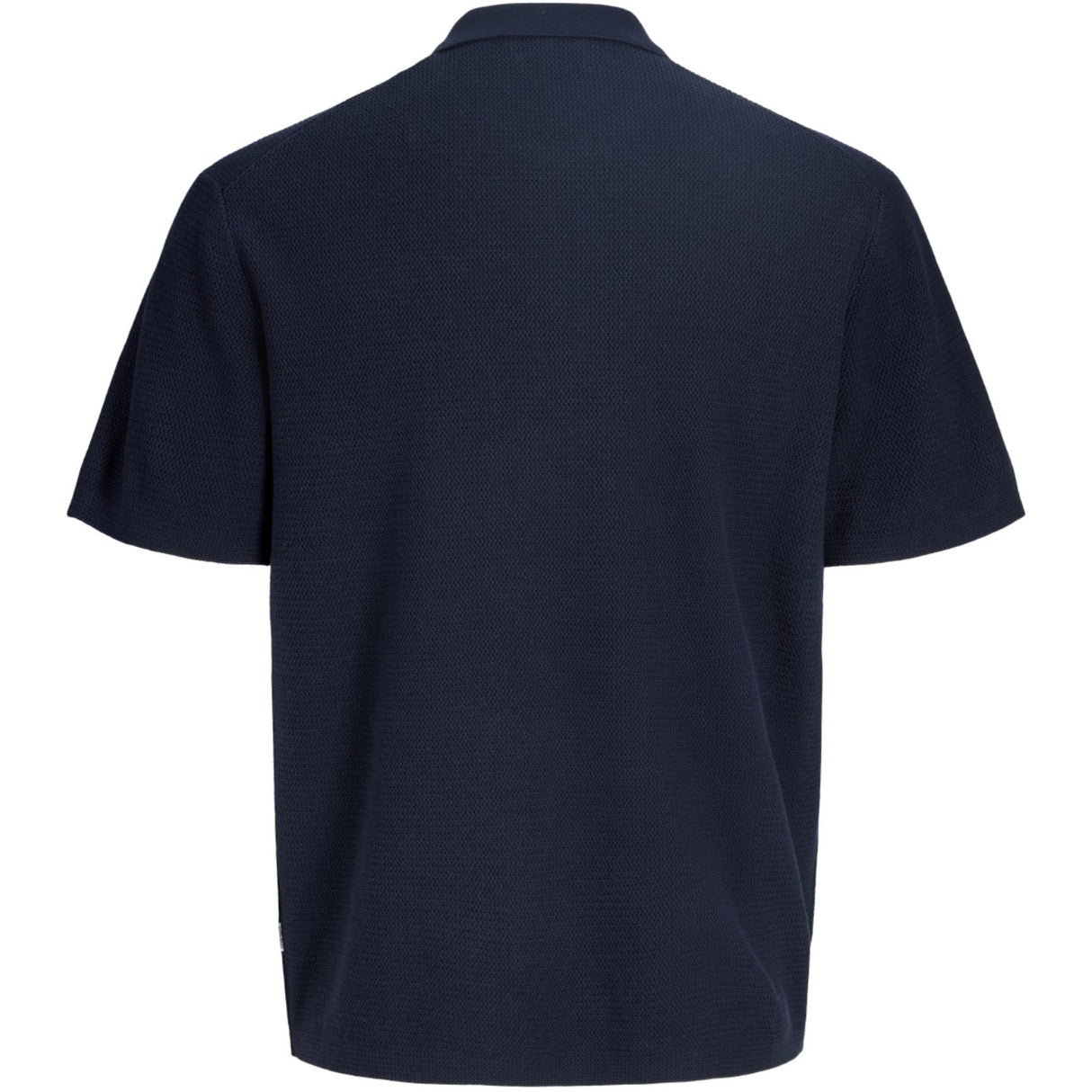 Jack & Jones Junior Navy Blazer Jjmax Strikk Zip Polo Ss Jnr