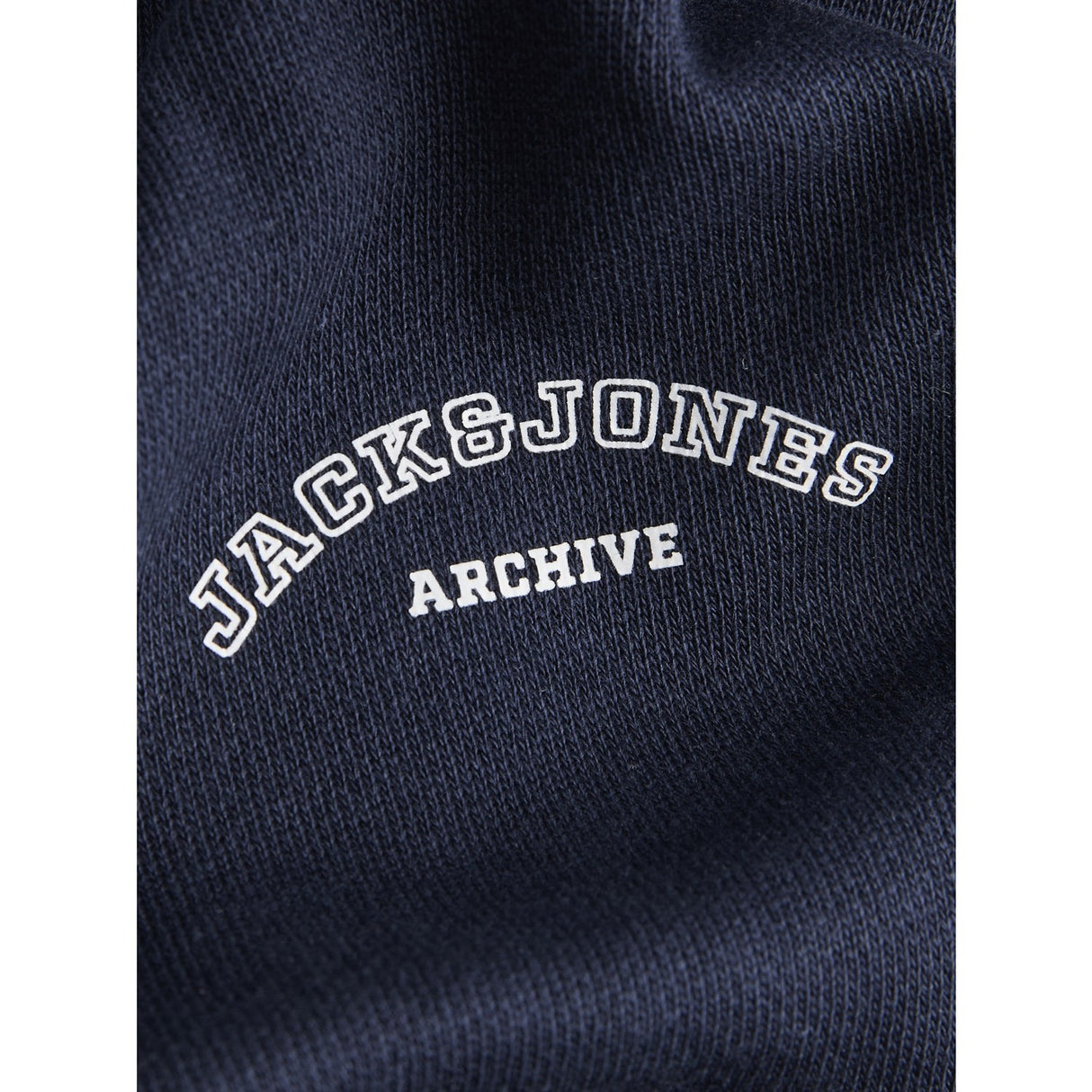 Jack & Jones Junior Navy Blazer Jjcollege Logo Sweat Hette Jnr