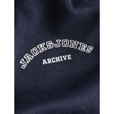 Jack & Jones Junior Navy Blazer Jjcollege Logo Sweat Hette Jnr