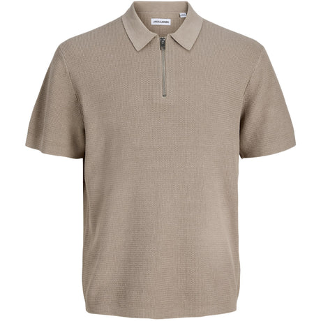 Jack & Jones Junior String Jjmax Strikk Zip Polo Ss Jnr