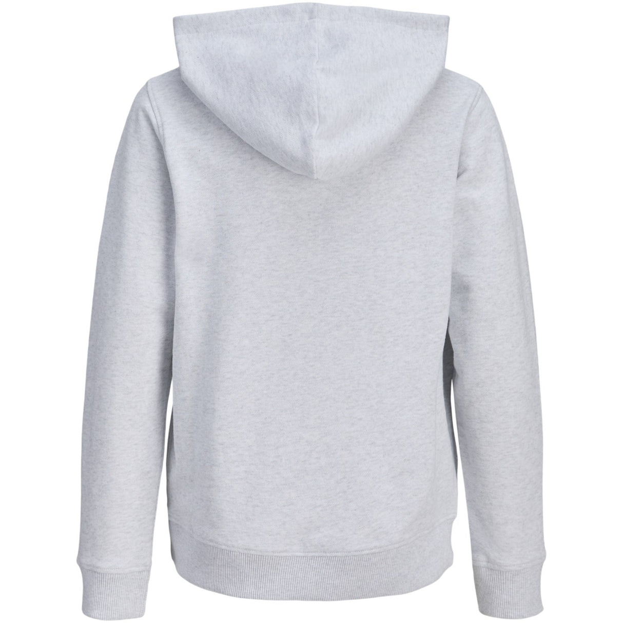 Jack & Jones Junior White Melange Jjcollege Logo Sweat Hette Jnr